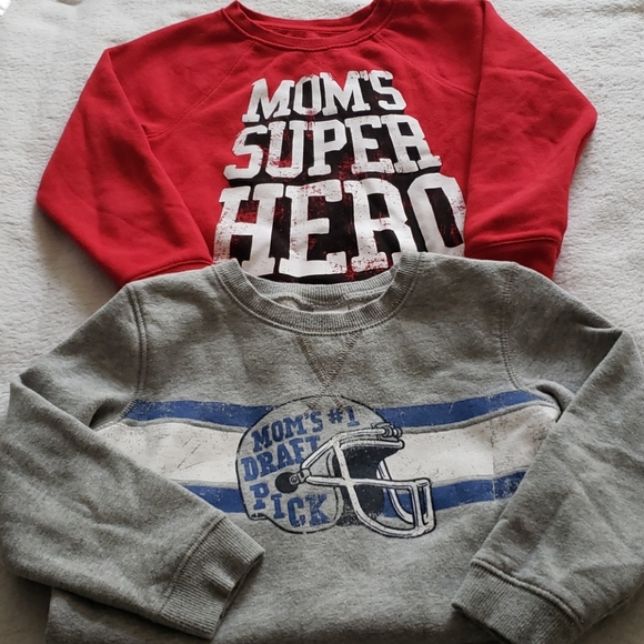 boy crew neck sweatshirt top